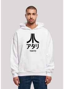 F4NT4STIC Herren Kapuzenpullover "Atari Tokyo Retro Arcade Games", weiß, casual, Gr. XXXL, Obermaterial: 100% Baumwolle, Pullover, Premium Qualität