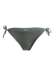 Roxy Damen Bikini-Hose "Shiny Wave", grün, Gr. L, 62% Nylon, 20% Nylon, 10% Metallfasern, 8% Elasthan, Badehosen