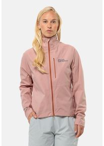 Jack Wolfskin Damen Funktionsjacke "GRAVEX 2.5L JKT W", rosa, Gr. XL, Style:Oberstoff 100% POLYESTER; FUTTER: 100% POLYESTER, Jacken