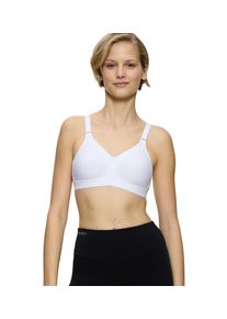 Damen Sport-BH "Triaction Wellness N", triaction by Triumph, Gr. 80, weiß, Single Jersey, Obermaterial: 77% Polyamid, 23% Elasthan (LYCRA),