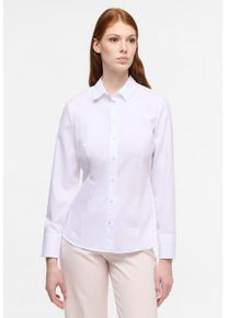 Eterna Damen Hemdbluse "FITTED", weiß, klassisch, Gr. 38, 100% cotton, Blusen, NON IRON (bügelfrei)