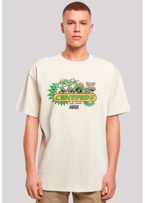 F4NT4STIC Herren T-Shirt "Centipede Atari Retro Gaming Art", beige, casual, Gr. XXL, Obermaterial: 100% Baumwolle, Shirts, Premium Qualität