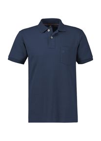 Lerros Herren Poloshirt "Lerros Herren Piqué-Poloshirt in Großen Größen", blau, Gr. 6XL, 100% Baumwolle, Shirts