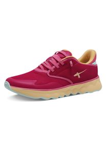 Tamaris Damen Slip-On Sneaker "Nowana", Gr. 38, pink, Textil, Lederimitat, Synthetik, unifarben mit Farbeinsatz, sportlich, Schuhe, Freizeitschuh,