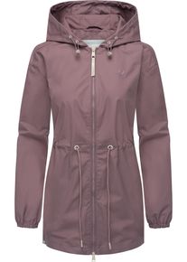 Ragwear Damen Outdoorjacke "Monadissimo B", lila, Basic, Gr. 6XL, Obermaterial: 65% Polyester, 35% Baumwolle, Innenfutter: 100% Polyester, Jacken,