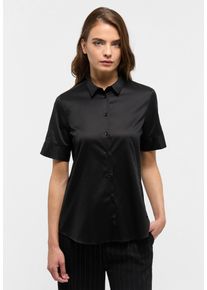 Eterna Damen Hemdbluse "REGULAR FIT", schwarz, klassisch, Gr. 40, 100% cotton, Blusen, EASY IRON (bügelleicht)