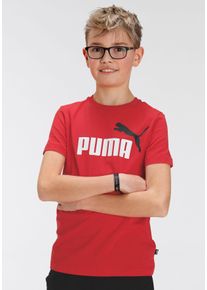 Puma Kinder Trainingsanzug "SHORT JERSEY SET B", rot, sportlich, Gr. 164, Jersey, Obermaterial: 100% Baumwolle, Sportanzüge