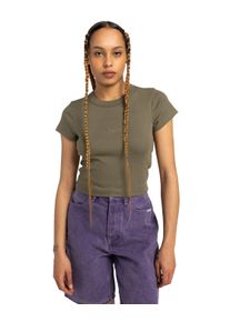 Element Damen T-Shirt "Yarnhill", grün, Gr. XS, 95% Baumwolle, 5% Elasthan, Shirts