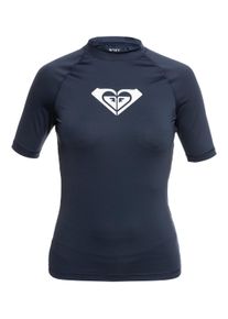 Roxy Damen Rash Guard "Whole Hearted", blau, Gr. L, [Hauptstoff] 86% Polyester, 14% Elasthan, Shirts