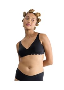 Sloggi Damen Bügelloser BH "ZERO Microfibre 2.0 Soft bra", Gr. XS, schwarz, Obermaterial: 76% Polyamid, 24% Elasthan, unifarben, matt, modisch, BHs,