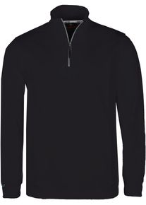 INDICODE Herren Sweater "INPortal", schwarz, modisch, Gr. XL, unifarben, Sweatware, Obermaterial: 60% Baumwolle, 40% Polyester, Sweatshirts