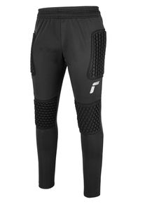 Reusch Kinder Torwarthose "Contest II Pant Advance", silber, sportlich, Gr. XXL, bedruckt, unifarben, 100% Polyester, Hosen, mit gepolsterten Zonen