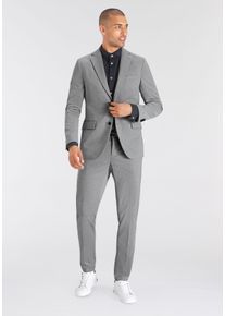 Bruno Banani Herren Anzug "Jersey", grau, casual, Gr. 50, Jersey, Obermaterial: 60% Polyester, 35% Viskose, 5% Elasthan. Futter: 100% Polyester,