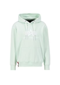 Herren Hoodie "Alpha Industries Men - Hoodies Basic Hoodie", grün, Gr. XXS, Alpha Industries, Obermaterial: 80% Baumwolle, 20% Polyester, Sweatshirts