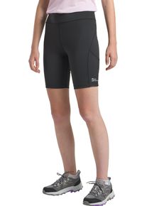 Jack Wolfskin Damen Shorts "KENSTEIG SHORT TIGHTS W", schwarz, Gr. XS, Oberstoff 62% POLYAMID, 38% ELASTHAN, Hosen