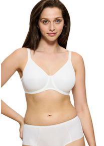 Triumph Damen Minimizer-BH "Urban Minimizer W X", Gr. 80, beige, Microtouch, Obermaterial: 64% Polyester, 24% Polyamid, 12% Elasthan (LYCRA), Basic,