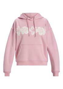 Roxy Damen Hoodie "Perfect Place", rosa, Gr. L, 80% Baumwolle, 20% Polyester, Sweatshirts