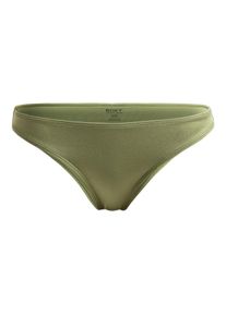 Roxy Damen Bikini-Hose "Brilho", grün, Gr. L, [Hauptstoff] 82% Nylon, 18% Elasthan, Badehosen