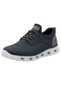 RIEKER SPORT Herren Slip-On Sneaker, Gr. 40, grau, Lederimitat, Textil, sportlich, Schuhe, Freizeitschuh, Halbschuh, Schlupfschuh mit modischer