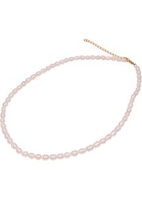 Firetti Damen Perlenkette "Schmuck Geschenk Messing Halsschmuck Halskette", 41, Messing-Perlen, B: 5mm, gold, Messing, Perlen, B:5mm, Halsketten,
