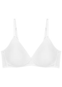 Triumph Damen Bügelloser BH "Soft Sensation P X", Gr. 80, weiß, Microtouch, Obermaterial: 47% Polyamid, 38% Polyester, 15% Elasthan, casual, BHs,