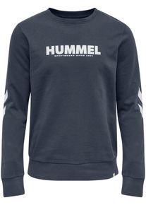 Hummel Herren Sweatshirt "LEGACY SWEATSHIRT", blau, sportlich, Gr. S, Sweatware, Obermaterial: 100% Baumwolle, Sweatshirts