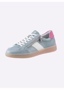 Remonte Damen Sneaker, Gr. 40, blau, Synthetik, Glattleder, sportlich, Schuhe