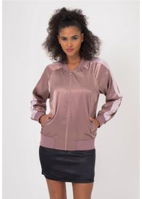 FRESHLIONS Damen Bomberjacke "Aurelia", pink, feminin, Gr. XL, unifarben, 100% Polyester, Jacken, im sportlichen Design