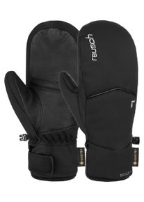 Reusch Damen Fäustlinge "Amira GORE-TEX Mitten", silber, feminin, Gr. 6,5, unifarben, 55% Polyester, 28% Polyamid, 10% Ziegenleder, 7% Elasthan,