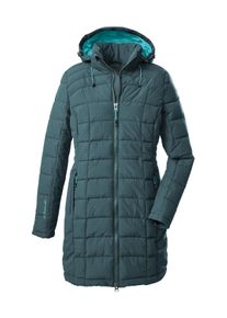 Killtec Damen Steppmantel "Skane WMN Quilted PRK", grün, sportlich, Gr. 46, Oberstoff: 100% Polyester, Futter: 100% Polyester, Wattierung: 100%