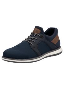 Rieker Herren Slip-On Sneaker, Gr. 40, bunt, Textil, Lederimitat, sportlich, Schuhe, Slipper, Halbschuh, Freizeitsneaker mit gepolstertem Schaftrand