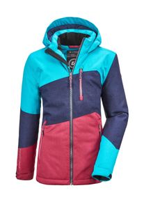 Killtec Kinder Outdoorjacke "Lynge GRLS JCKT B", blau, sportlich, Gr. 116, Oberstoff: 100% Polyester, Futter: 100% Polyester, Wattierung: 100%