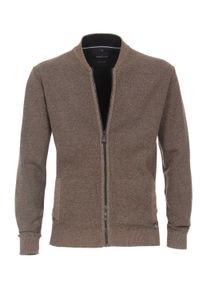 Casamoda Herren Strickjacke "Casamoda Strickjacke uni", beige, Gr. XL, 90% Baumwolle, 10% Polyamid, Strickjacken