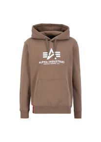 Herren Hoodie "Alpha Industries Men - Hoodies Basic Hoodie", grau, Gr. M, Alpha Industries, Obermaterial: 80% Baumwolle, 20% Polyester, Sweatshirts