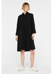 Damen Sommerkleid, schwarz, casual, Gr. XXL, SENSES.THE LABEL, unifarben, Material: 100% Baumwolle, Kleider, aus Baumwolle