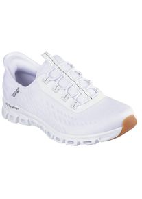 Skechers Damen Slip-On Sneaker "GLIDE-STEP-TRANQUILITY", Gr. 35, schwarz-weiß, Textil, sportlich, Schuhe, Slipper, Freizeitschuh mit Slip-Ins