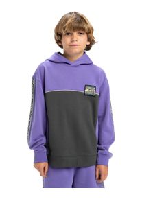 Quiksilver Kinder Hoodie "Global Heat", grau, Gr. 12, [Hauptstoff] 55% Baumwolle, 45% Polyester, Sweatshirts