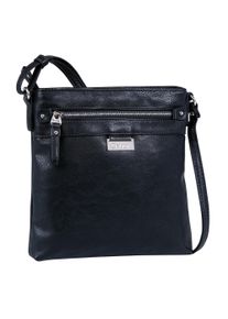 Gabor Damen Umhängetasche "Ina", schwarz, Polyurethan, Polyurethan (PU), clean, gepflegt, unifarben, Taschen, aus griffigem Lederimitat, handlich und