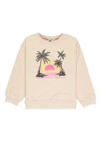 Roxy Kinder Sweatshirt "Morning", beige, Gr. 10, 55% Baumwolle, 25% Baumwolle, 20% Polyester, Sweatshirts