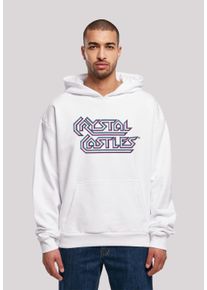 F4NT4STIC Herren Kapuzenpullover "Atari Crystal Castles Retro Gaming", weiß, casual, Gr. XS, Obermaterial: 100% Baumwolle, Pullover, Premium Qualität