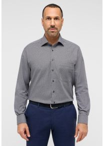 Eterna Herren Langarmhemd "COMFORT FIT", schwarz, Gr. 44, 100% Baumwolle, Hemden, NON IRON (bügelfrei)
