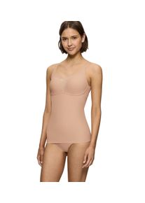 Triumph Damen BH-Hemd "Shape Smart Bra-Shirt", Gr. 1, beige, Microtouch, Obermaterial: 62% Polyamid, 26% Elasthan, 12% Polyester, unifarben, BHs,