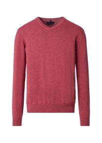 Casamoda Herren Strickpullover "Casamoda Pullover uni", rot, Gr. XXL, 100% Baumwolle, Pullover