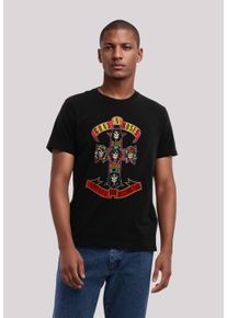 F4NT4STIC Herren T-Shirt "Guns 'n' Roses Appetite For Destruction", schwarz, casual, Gr. M, Obermaterial: 100% Baumwolle, Shirts, Premium Qualität