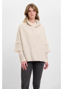 Rino & Pelle RINO & PELLE Damen Strickjacke, beige, casual, Gr. M, Obermaterial: 74% Polyamid, 18% Polyester, 8% Viskose, Strickjacken