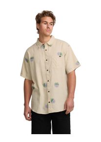 Billabong Herren Funktionshemd "Cordoba", braun, Gr. XL, 55% Leinen, 45% Lyocell, Hemden