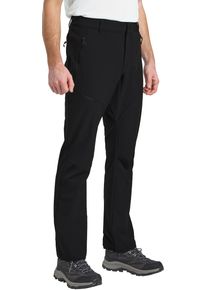 Jack Wolfskin Herren Softshellhose "HOLDSTEIG PANTS M", schwarz, Gr. 52, Oberstoff: 70% Polyamid, 20% Polyamid, 10% Elastan; Futter: 100% POLYESTER,