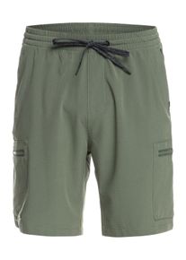 Quiksilver Herren Boardshorts "Elastic Cargo 19"", grün, Gr. XXL, 86% Polyester, 8% Elastan, 6% Baumwolle, Hosen