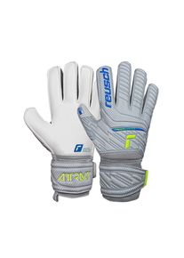 Reusch Damen Torwarthandschuhe "Attrakt Grip Finger Support", grau, sportlich, Gr. 8, 30% Polyester, 25% Elastodien, 15% Polypropylen, Handschuhe,