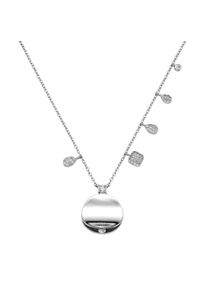 Smart Jewel Damen Collier "Verschiedene Behänge mit Zirkonia, Silber 925", 45cm, Silber 925 (Sterlingsilber), silber, Silber 925 (Sterlingsilber),